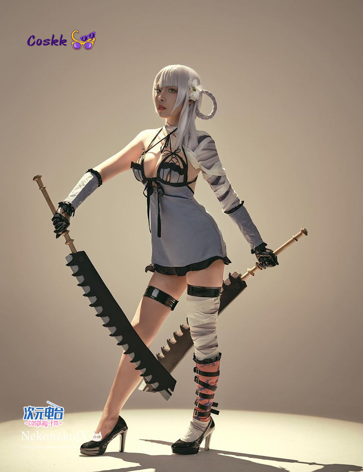 Anime Cosplay Jumpsuit - 요르하 노. 2 타입 B 카인
