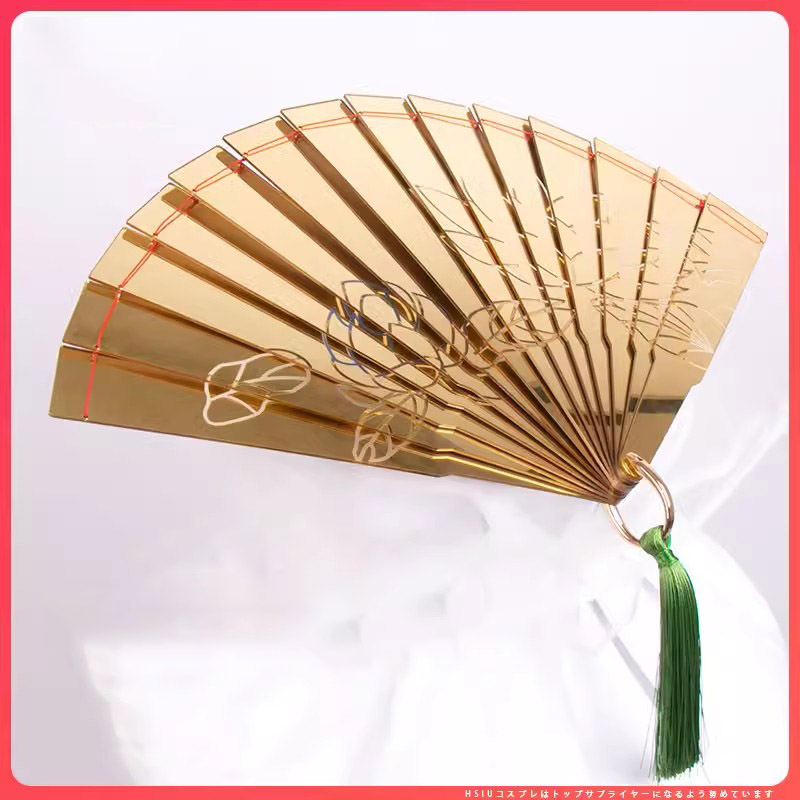 Anime Cosplay Shop - 도우마 코스프레 무기 접이식 부채 가발