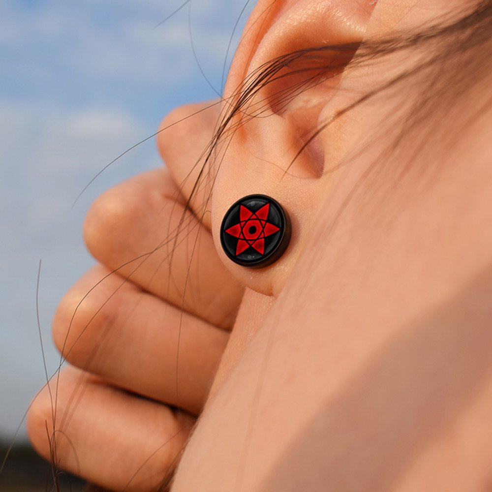 Anime Cosplay Naruto - 애니메이션 Uzumaki 나루토 귀걸이 액세서리 Uchiha