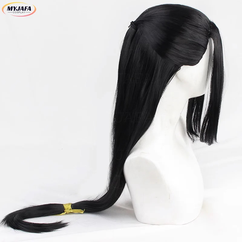Anime Cosplay Long Black Hair - CyJin Guangyao 코스프레 가발 Jin Guang