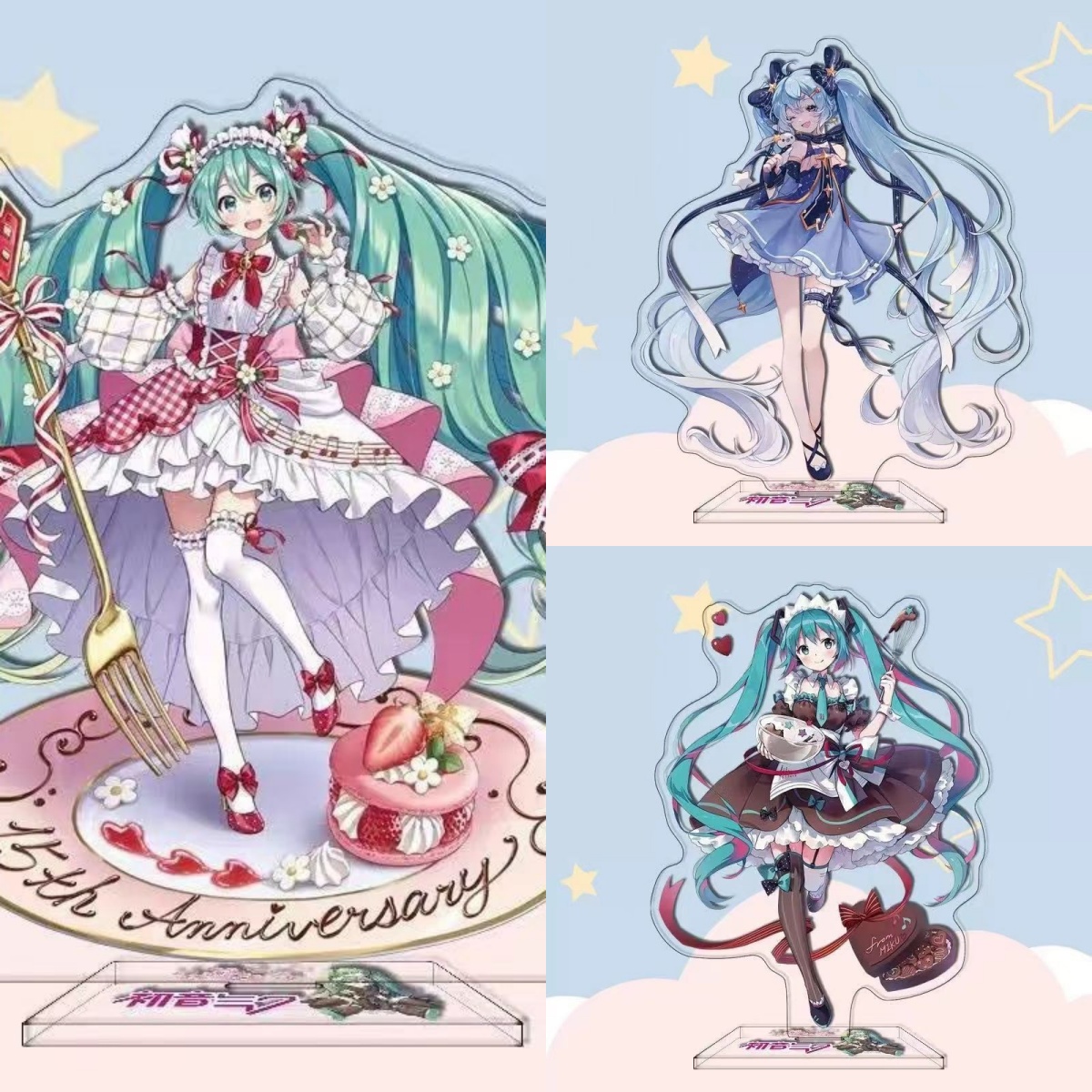Anime Cosplay Props - 하츠네 미쿠 애니메이션 캐릭터 아크릴 스탠디