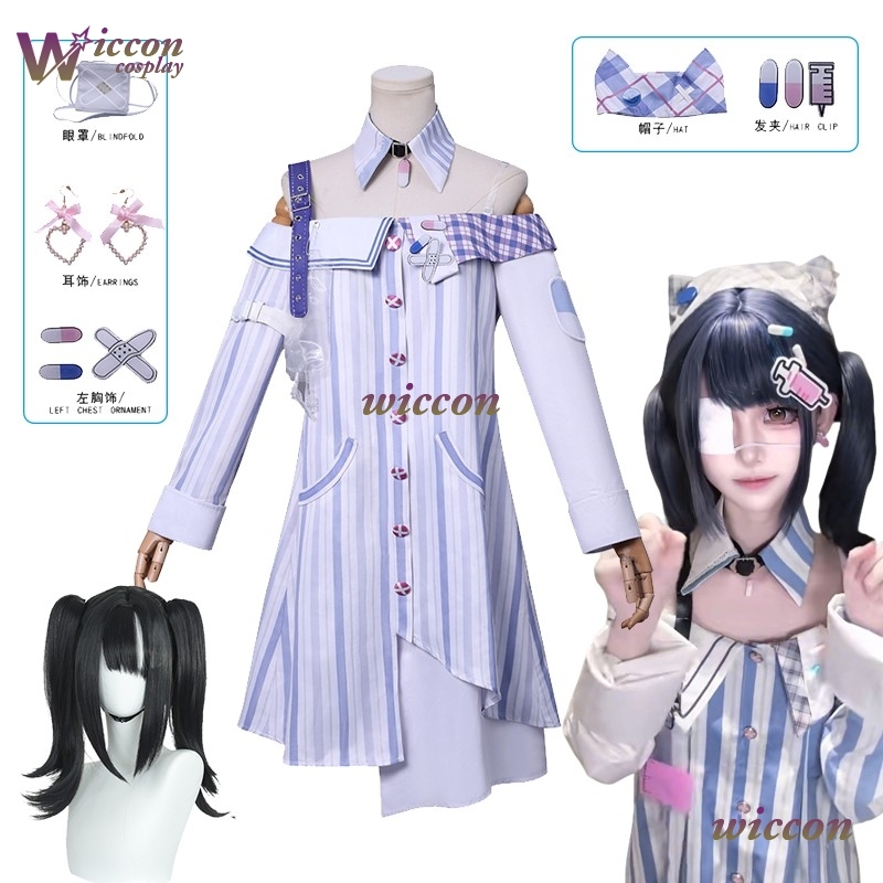 Anime Cosplay Ideas Girl - Eyepatch Jirai Kei Infinity Nikki 코스프레