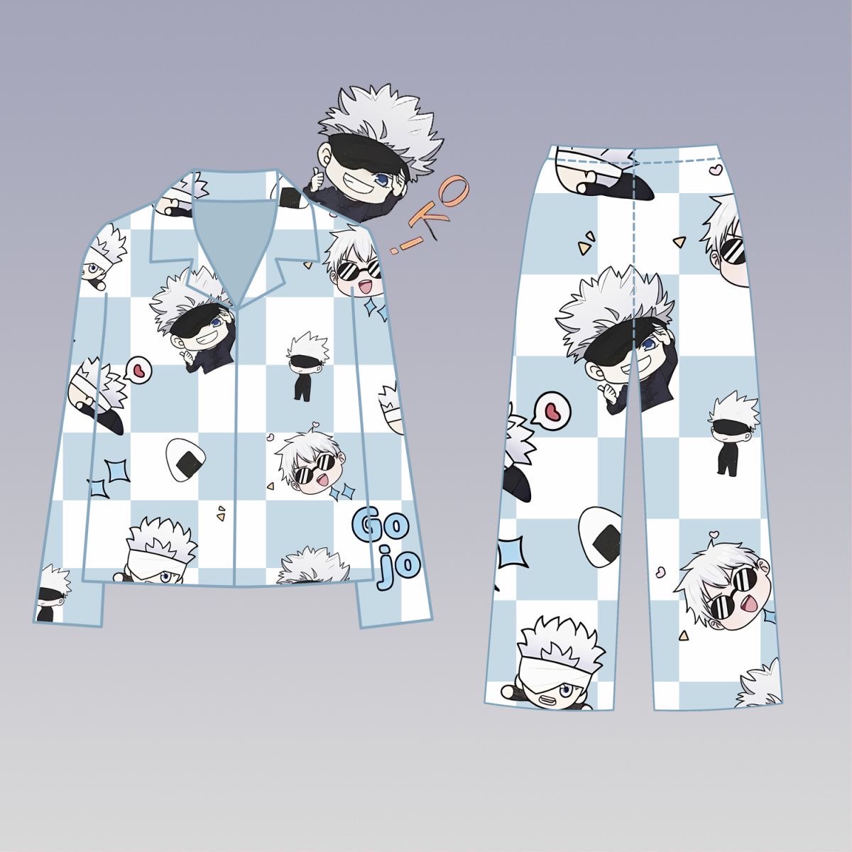 Anime Cosplay Gojo - Jujutsu Battle Pain Clothes Gojo Gojo