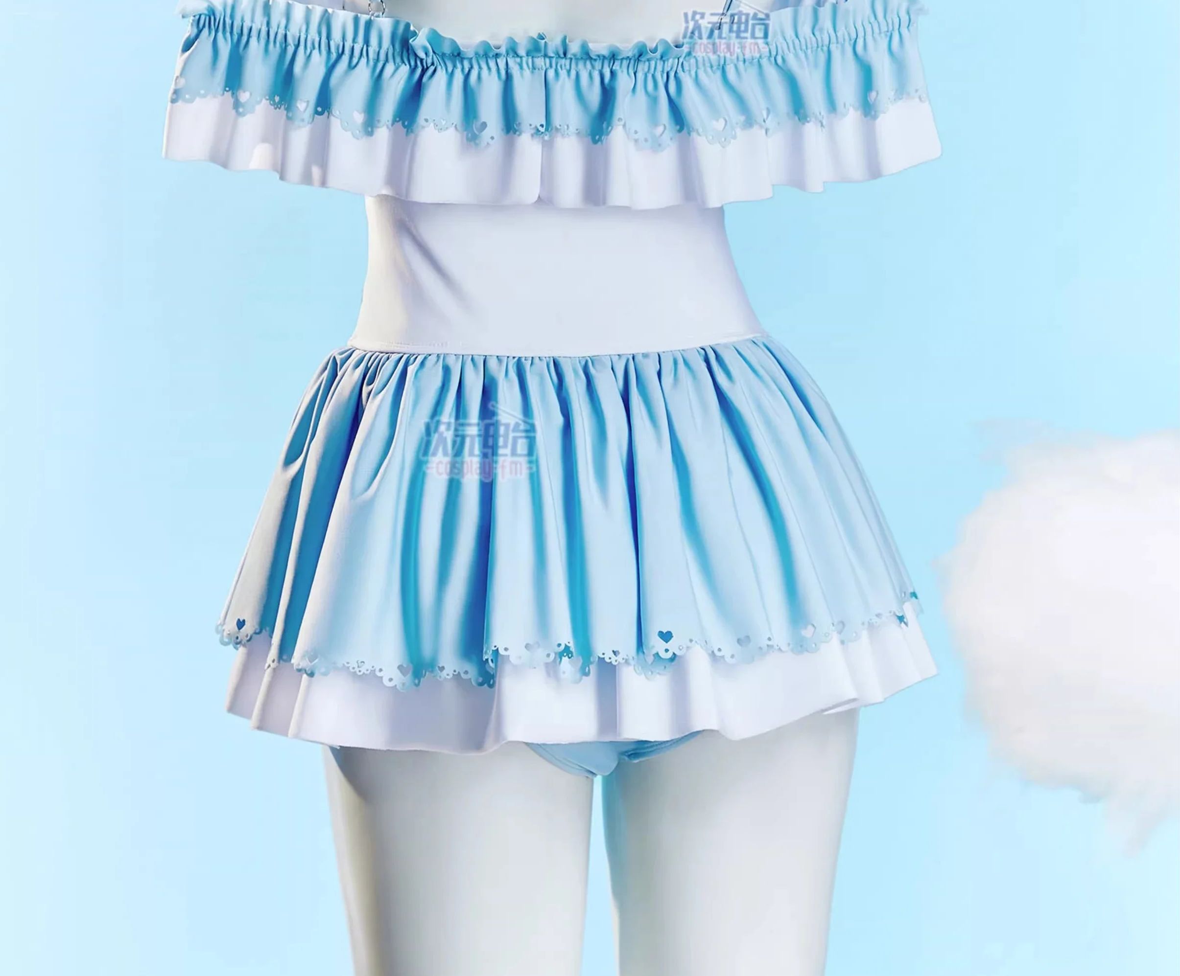 Anime Cosplay Girls - 시나모롤 코스프레 의상 귀여운 소녀용 단정한