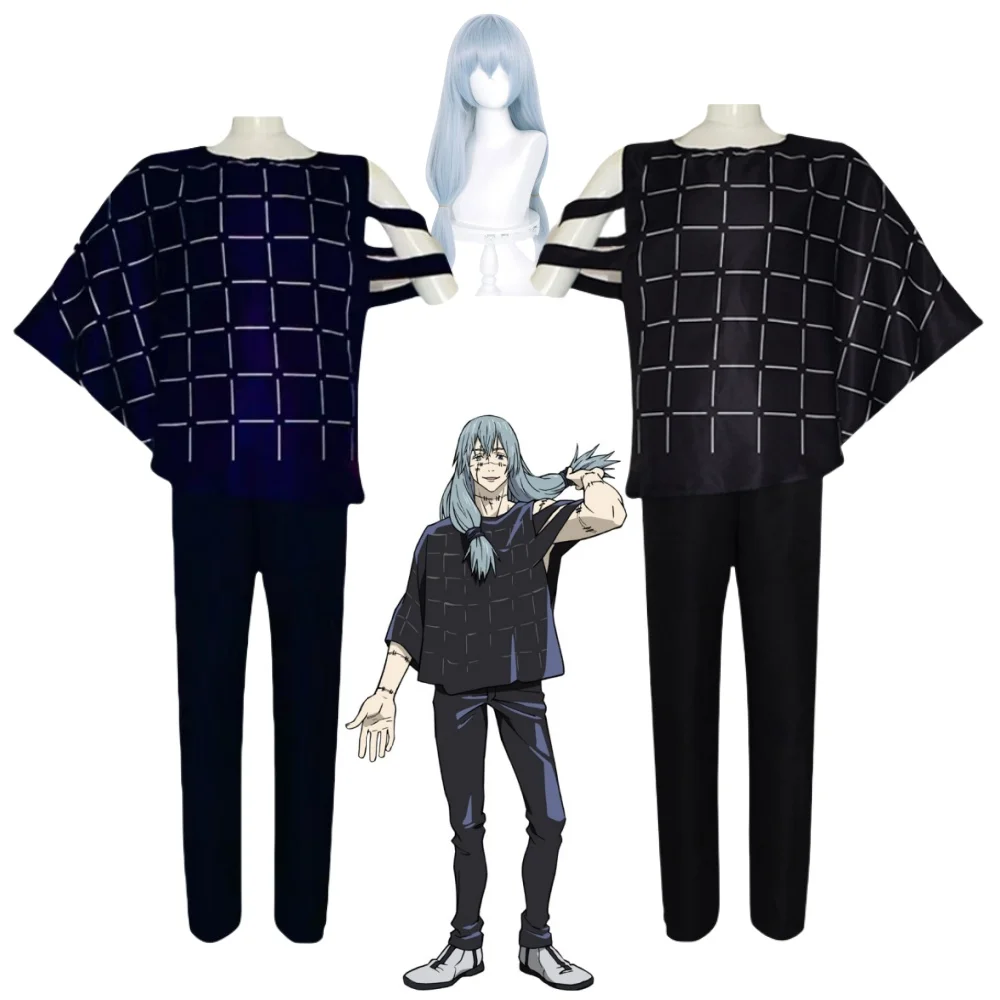 Cosplay Anime Jjk - 마히토 코스프레 애니메이션 jjk 의상 가발