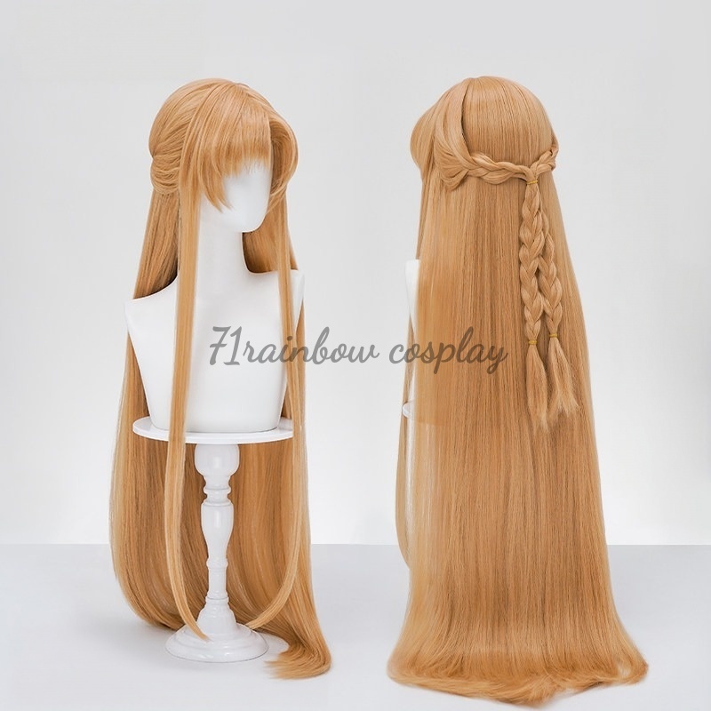 71레인보우 코스프레 유우키 아스나 코스프레 가발 애니 - Cosplay Anime Online 리뷰 및 가격
