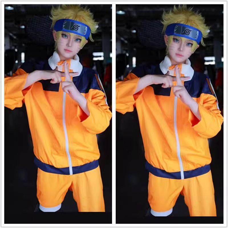Uzumaki 코스프레 의상 오렌지 옷 머리띠 & Ku - Anime Cosplay Naruto 리뷰 및 가격