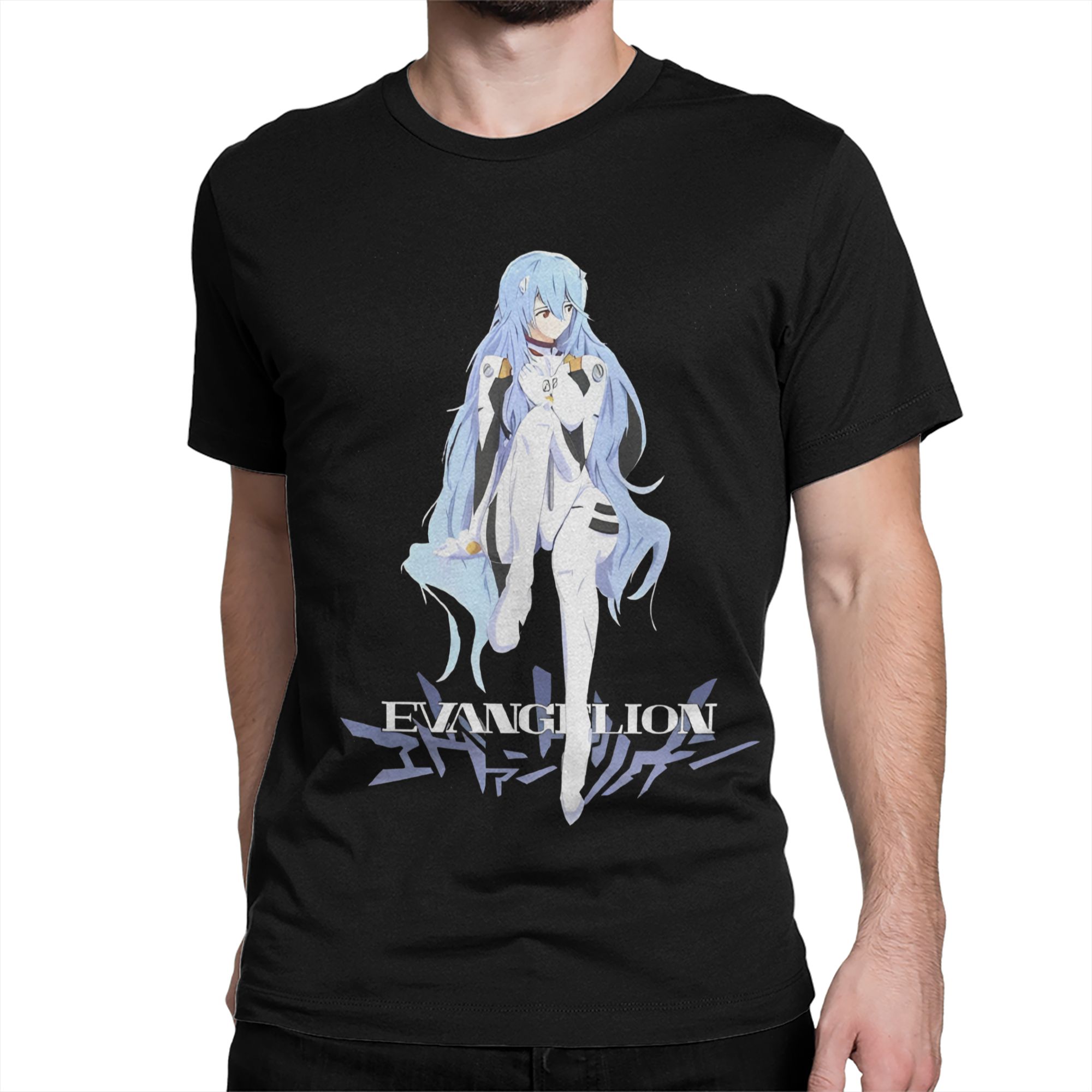 EVA 레이 아야나미 남녀공용 티셔츠 애니메이션 만화  - Anime Cosplay Idea 리뷰 및 가격