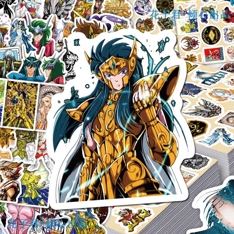 101Pcs 세인트 세이야 애니메이션 스티커 만화 캐릭 - Anime Cosplay Characters 리뷰 및 가격