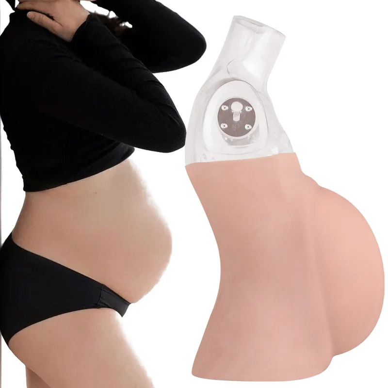 머드라인 없는 임신 배 가짜 임신 배 실리콘 배 코스프 - Anime Cosplay Pregnant 리뷰 및 가격