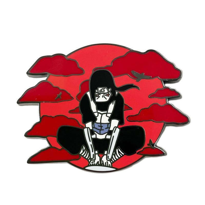 LXJERY 이타치 우치하 브로치 나루토 애니메이션 금 - Anime Cosplay Naruto 리뷰 및 가격