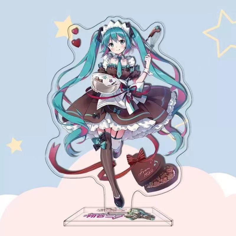 하츠네 미쿠 애니메이션 캐릭터 아크릴 스탠디 가상 가수 - Anime Cosplay Props 리뷰 및 가격