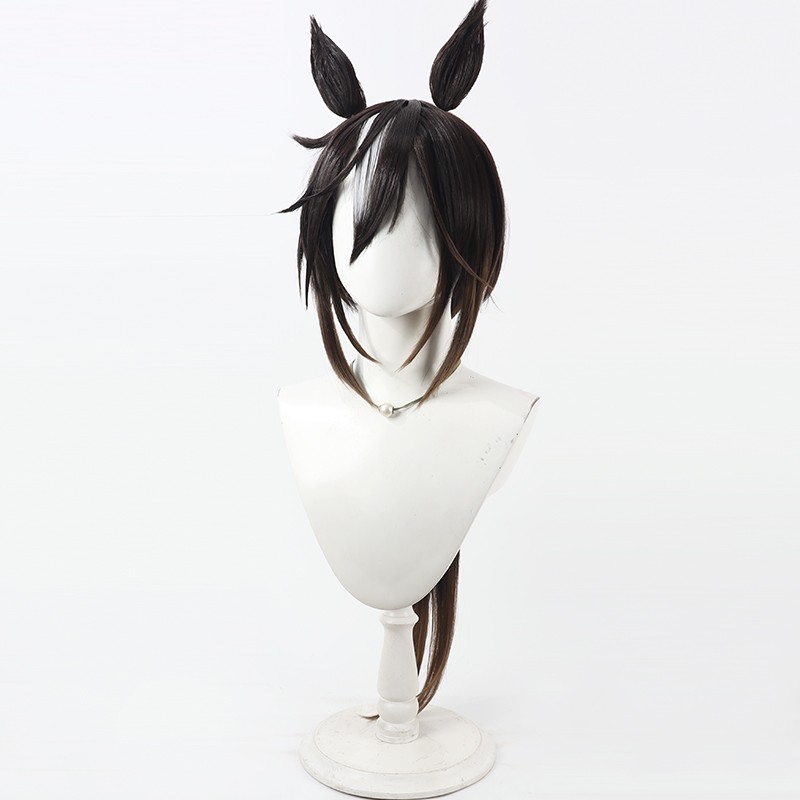 Umamusume Pretty Derby Stay Go - Anime Cosplay Long Black Hair 리뷰 및 가격