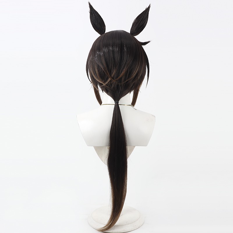 Umamusume Pretty Derby Stay Go - Anime Cosplay Long Black Hair 리뷰 및 가격
