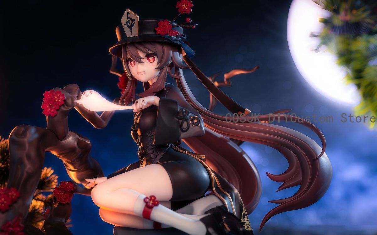게임 Genshin Impact Hu Tao 귀여운 소 - Anime Cosplay Girls 리뷰 및 가격