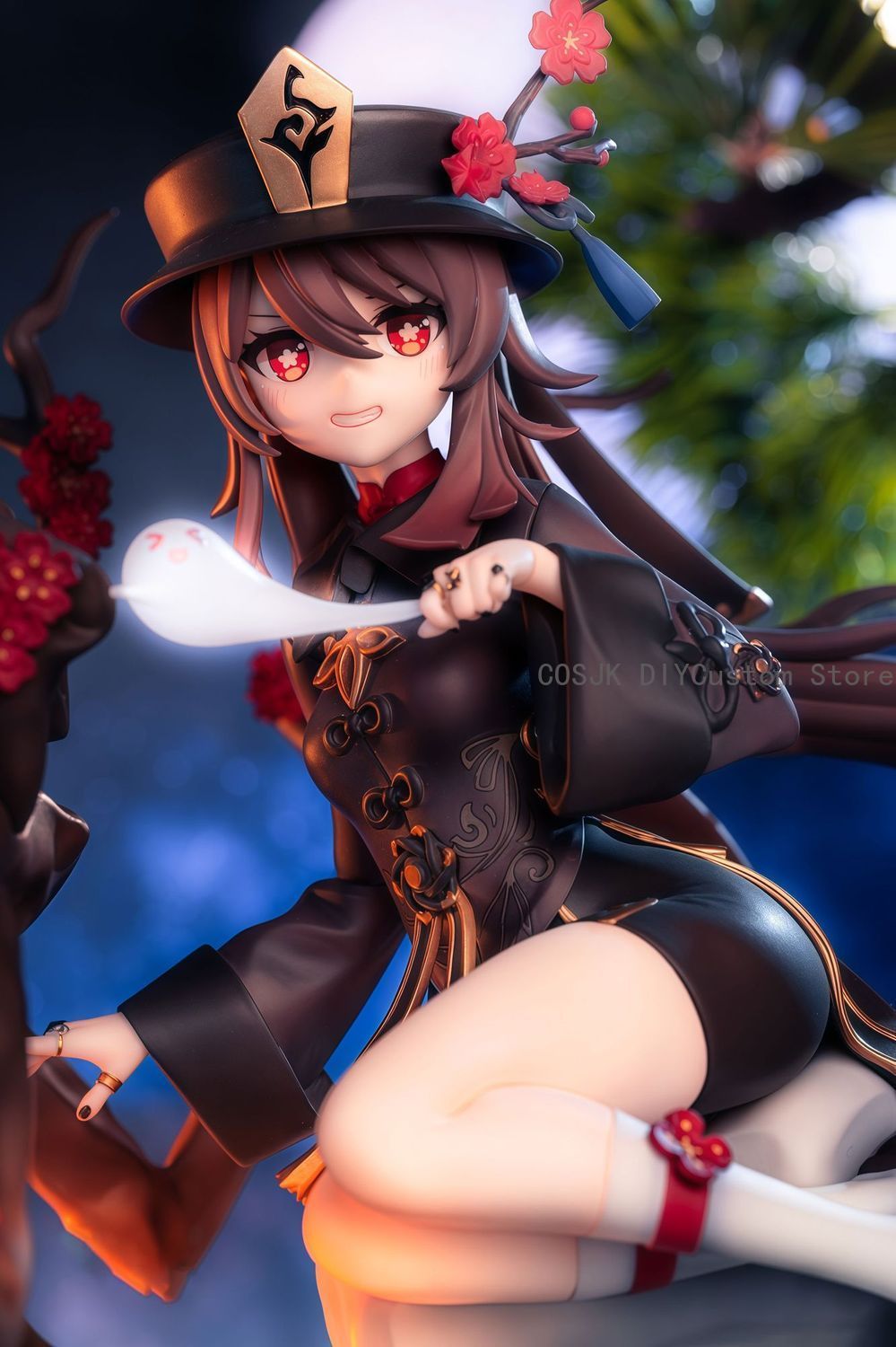 게임 Genshin Impact Hu Tao 귀여운 소 - Anime Cosplay Girls 리뷰 및 가격