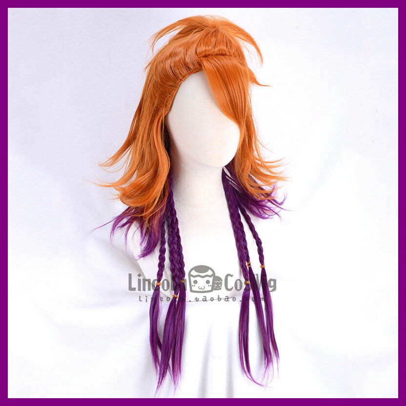 애니메이션 블랙 버틀러 조커 코스프레 풀 가발 긴 머리 - Anime Cosplay Long Black Hair 리뷰 및 가격