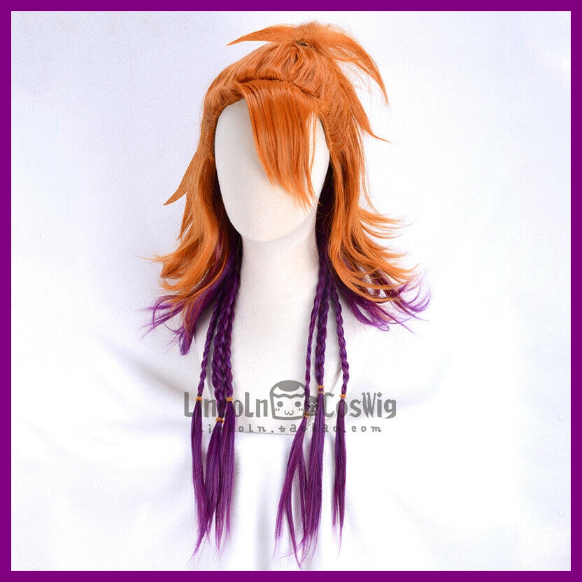 애니메이션 블랙 버틀러 조커 코스프레 풀 가발 긴 머리 - Anime Cosplay Long Black Hair 리뷰 및 가격