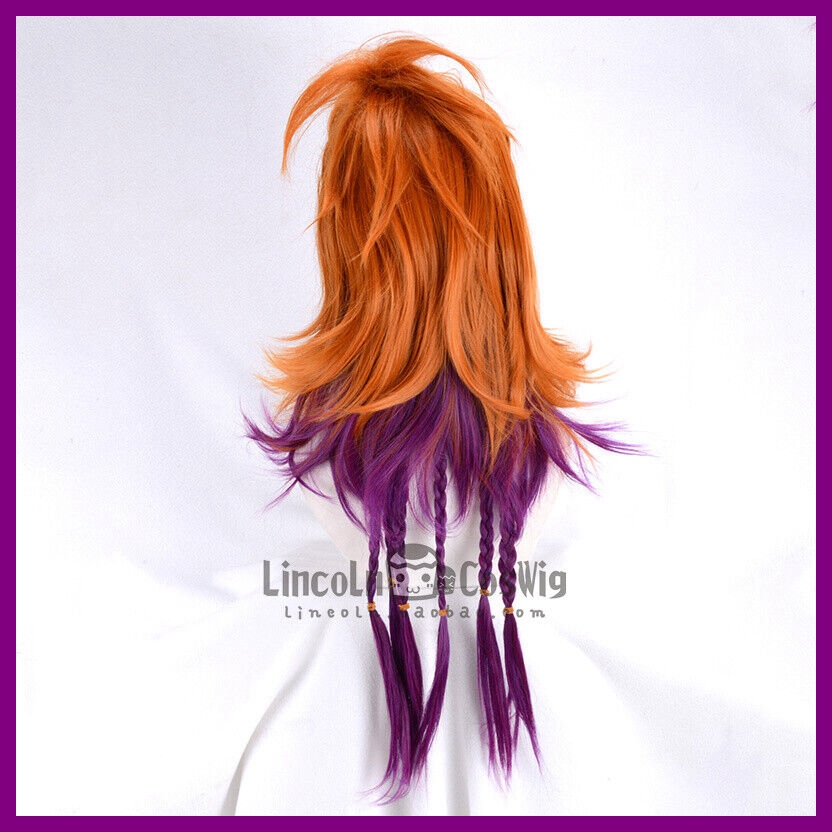 애니메이션 블랙 버틀러 조커 코스프레 풀 가발 긴 머리 - Anime Cosplay Long Black Hair 리뷰 및 가격