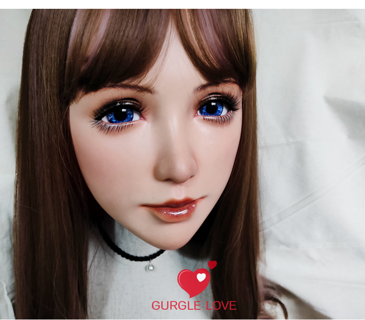 (Shu-02)여성 달콤한 소녀 레진 하프 헤드 키구루 - Anime Cosplay Eye Makeup 리뷰 및 가격