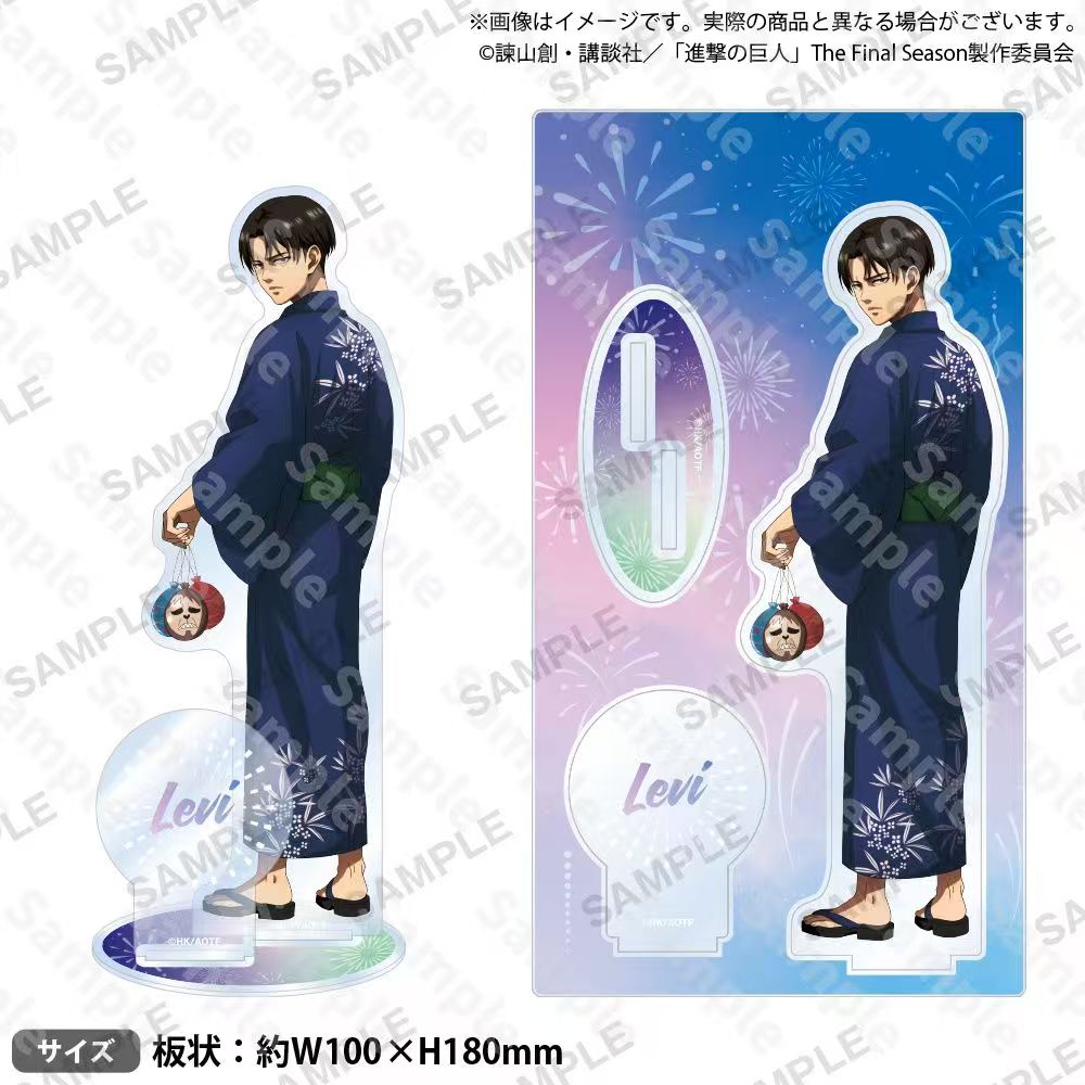 어택온 젠츠 레비 피규어 아크릴 스탠드 행게 아크릴 장 - Anime Cosplay Props 리뷰 및 가격