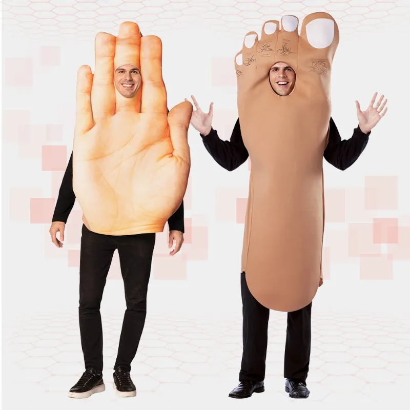 할로윈 재미있는 코스프레 의상 손발 의상 친구 커플 코 - Anime Cosplay Idea 리뷰 및 가격