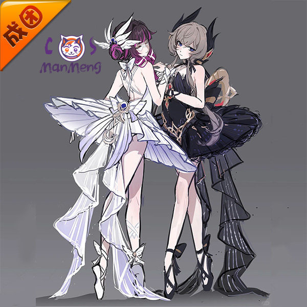 게임 Genshin Impact Columbina 코스 - Anime Cosplay Girls 리뷰 및 가격