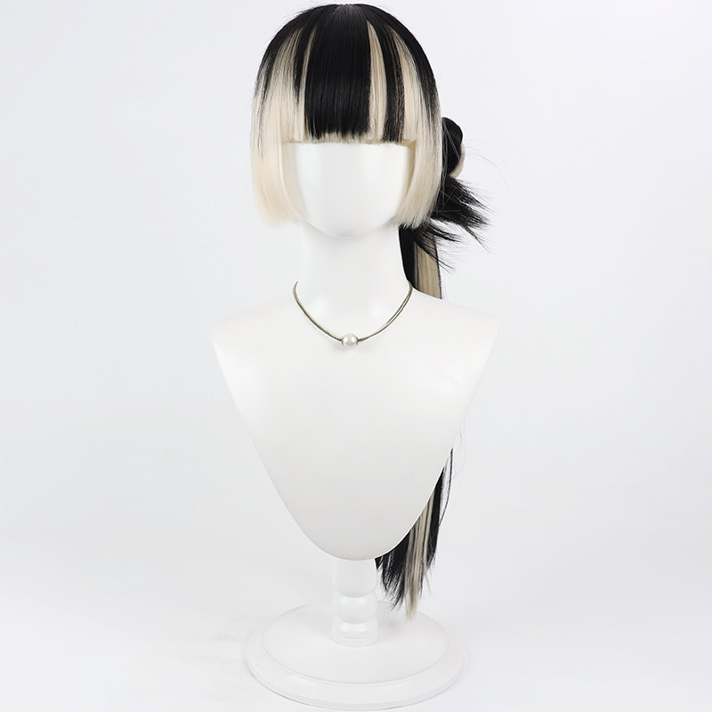 Juufuutei Raden 코스프레 가발 Vtuber - Anime Cosplay Long Black Hair 리뷰 및 가격
