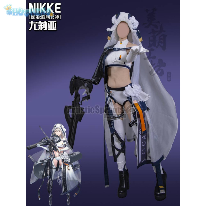 유리아 코스프레 유리아 의상 애니메이션 게임 니케 유리 - Anime Cosplay Jumpsuit 리뷰 및 가격