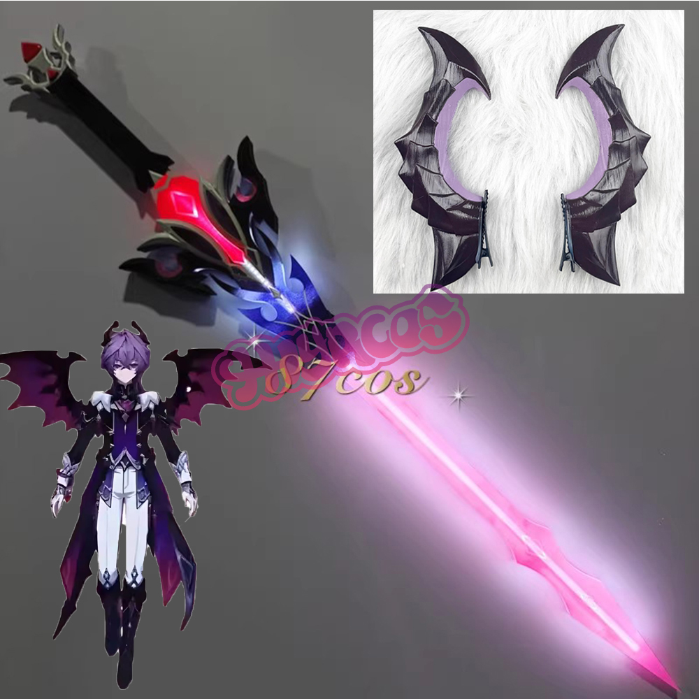 115CM 듀린 검 겐신 임팩트 발광 소품 코스프레 소 - Anime Cosplay Sword 리뷰 및 가격