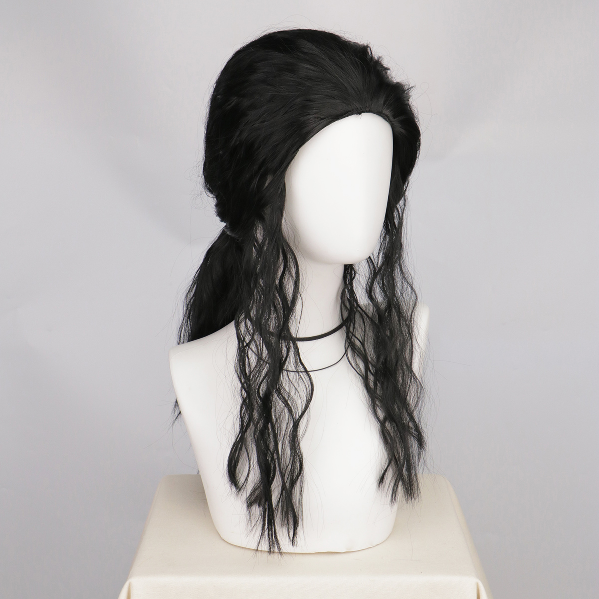 마이클 잭슨 코스프레 가발 또는 안경 MJ 롱 블랙 컬 - Anime Cosplay Long Black Hair 리뷰 및 가격