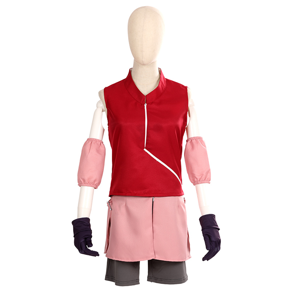 나루토 슈퍼히든 여성 하루노 사쿠라 닌자복 중국 공식  - Anime Cosplay Naruto 리뷰 및 가격