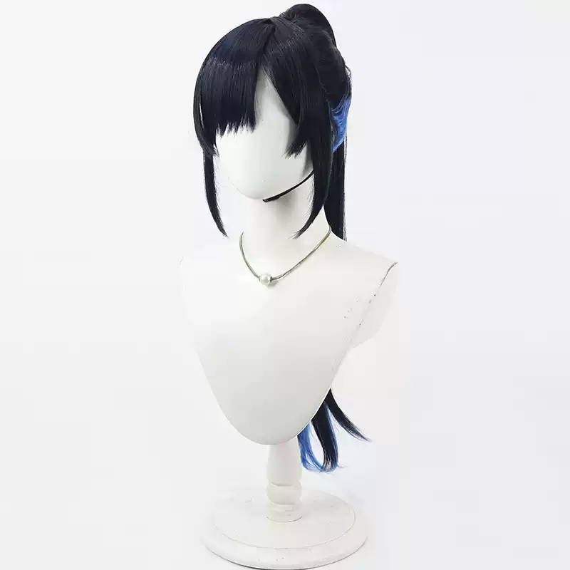 프로젝트 세카이 컬러풀 스테이지 시라이시 안 코스프레  - Anime Cosplay Long Black Hair 리뷰 및 가격