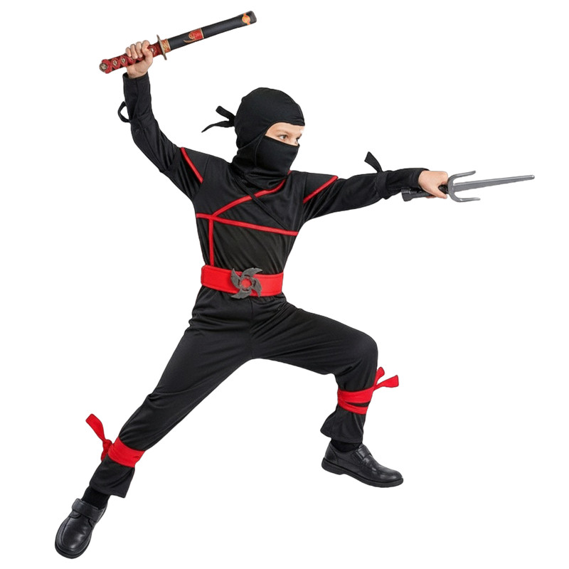 어린이용 일본 사무라이 의상 닌자 코스프레 할로윈 파티 - Anime Cosplay Sword 리뷰 및 가격